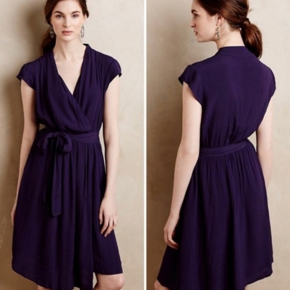 Anthropologie Maeve wrap dress